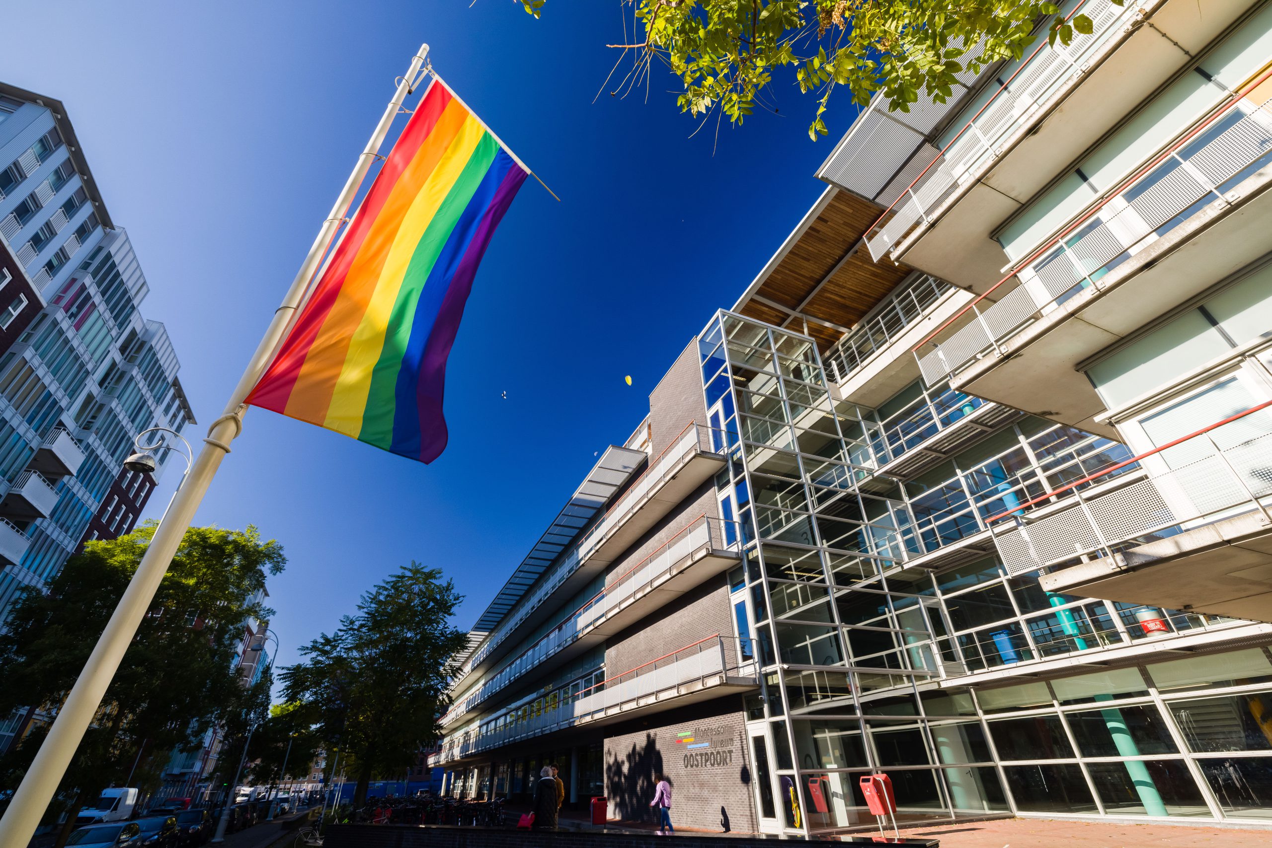 Foto gebouw van Montessori Oostpoort Lyceum in Amsterdam